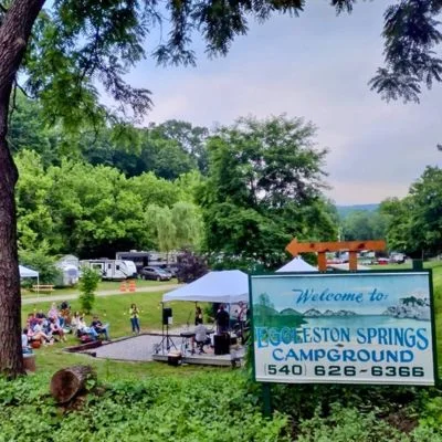 Eggleston Springs Campground near Blacksburg VA Fieldstone Apartments