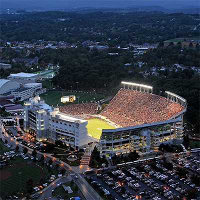 Lane Stadium in Blacksburg VA