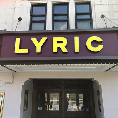 Historic Lyric Theatre in Blacksburg, VA